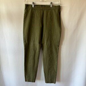 Banana Republic Women's Olive Green Devon Ankle Slim Legging Pants Size 6